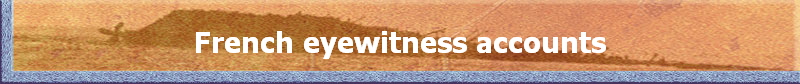 French eyewitness accounts