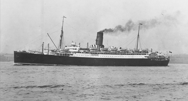 Lancastria sailing from liverpool 193603