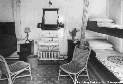 A typical Lancastria berth